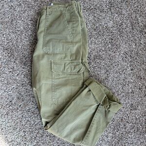 Zara green cargo pants
